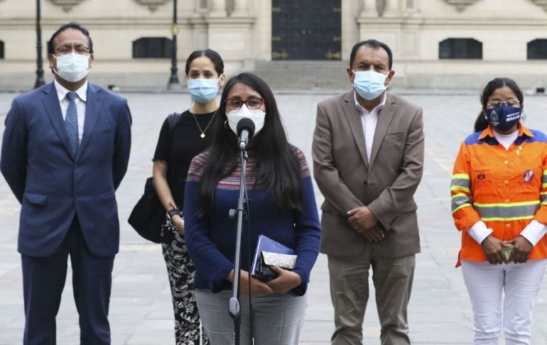 Juntos por el Perú sostiene que insistencia de ley sobre referéndum "atenta gravemente contra la democracia"