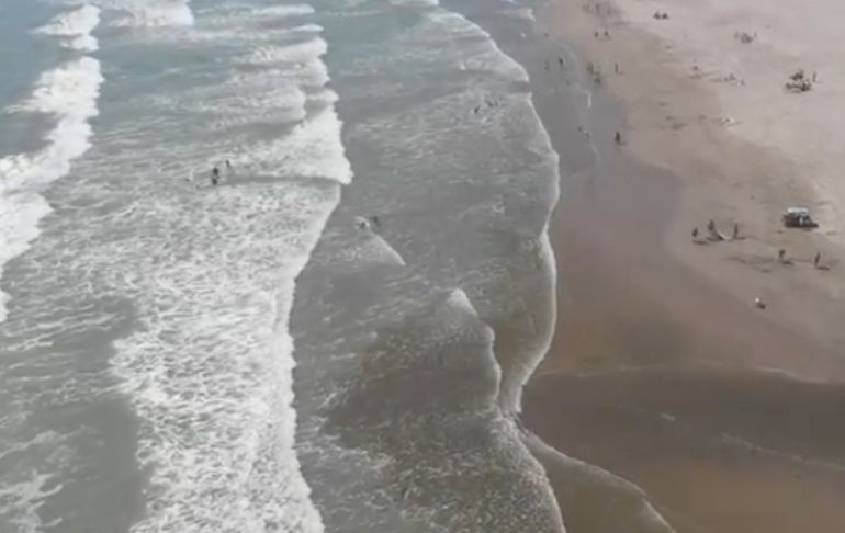 Portada: Dos mujeres murieron por oleajes anómalos en Lambayeque tras erupción de volcán en Tonga