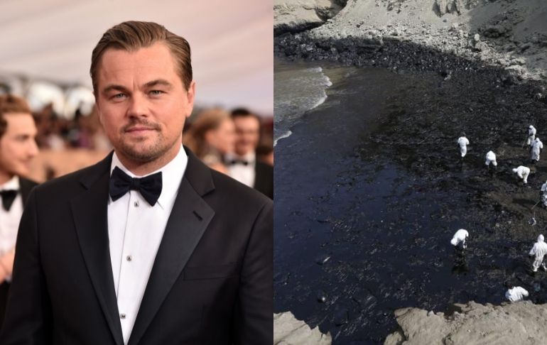 Leonardo DiCaprio se pronuncia sobre derrame de petróleo en el mar de Ventanilla