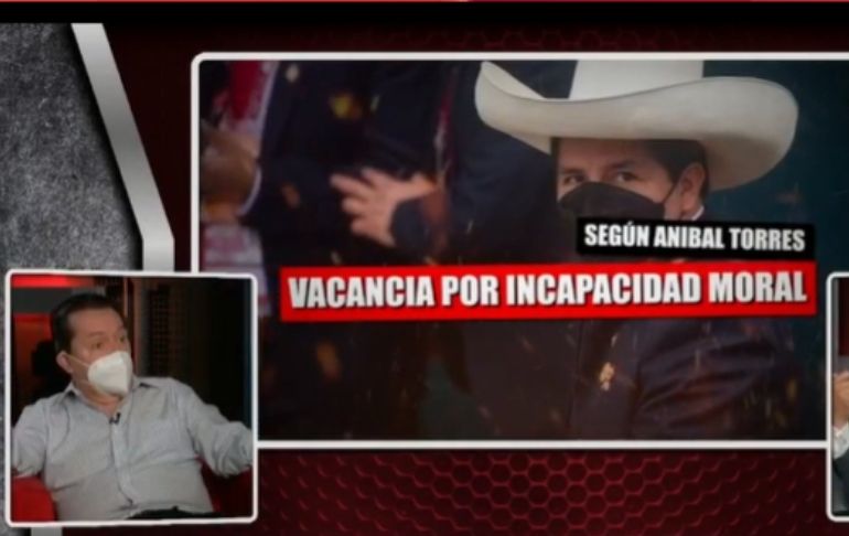 Portada: Luis Benavente sobre investigación a Pedro Castillo: "Ya hay una argumentación política para una vacancia"