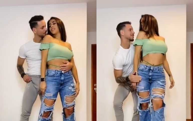 Melissa Paredes y Anthony Aranda reaparecen bailando muy enamorados | VIDEO