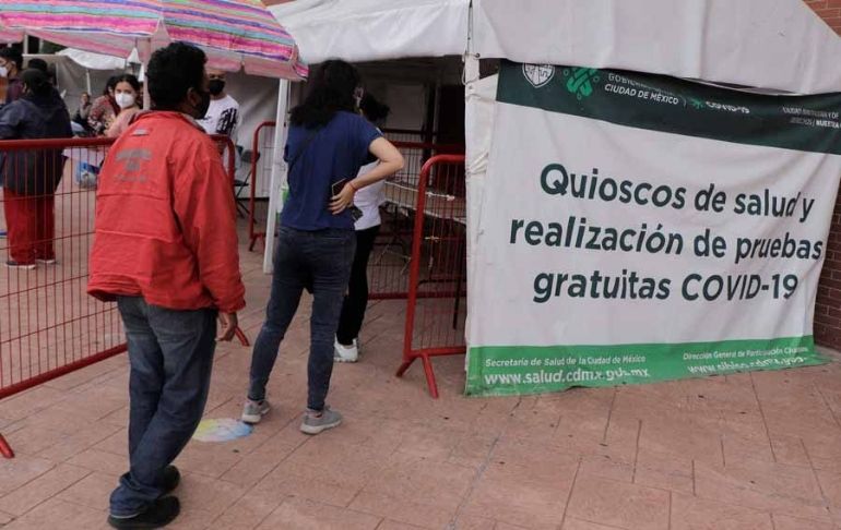 México registra 11 599 nuevos casos y 31 nuevas muertes por la COVID-19