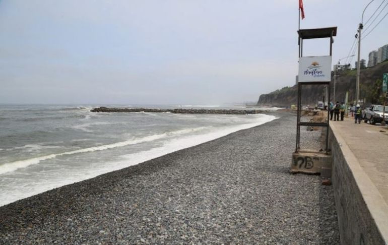 Municipalidad de Miraflores anunció reapertura de playas desde hoy martes