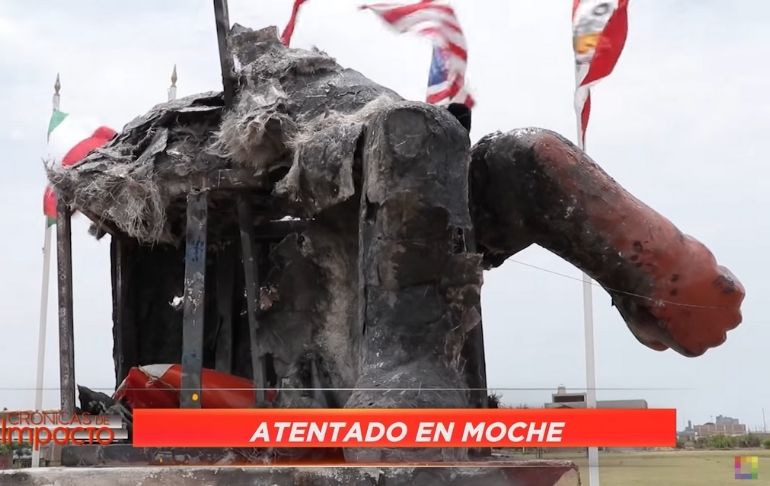 Conozca más detalles del atentado al huaco erótico en Moche | VIDEO