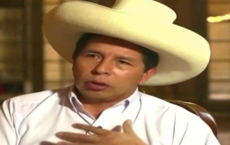 Pedro Castillo: "Le consultaremos al pueblo si le damos salida al mar a Bolivia"
