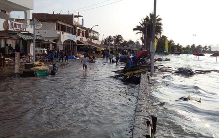 Marina de Guerra: “Lo que pasó en Paracas no fue un tsunami”