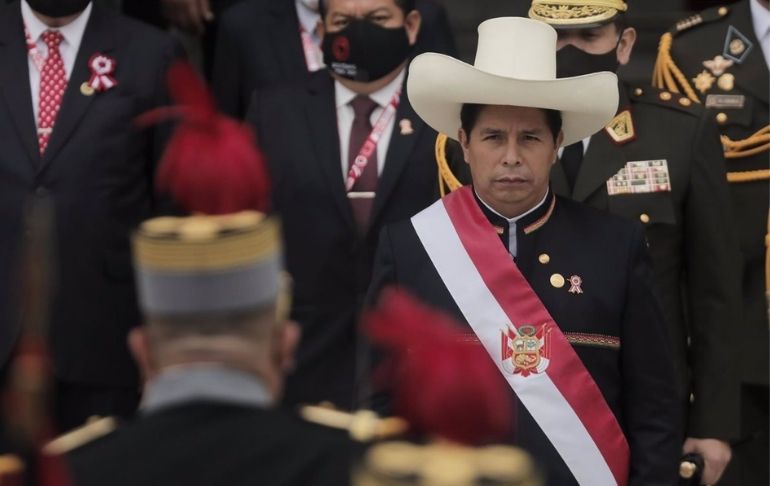 Portada: Pleno del Congreso autorizó salida del presidente Pedro Castillo a Colombia para participar en Gabinete Binacional