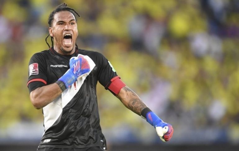 Pedro Gallese tras triunfo ante Colombia: "La figura del partido es el equipo"