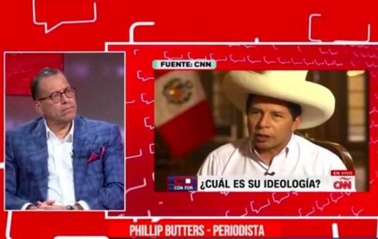 Phillip Butters: "Estoy convencido de que hay que vacar a Pedro Castillo"