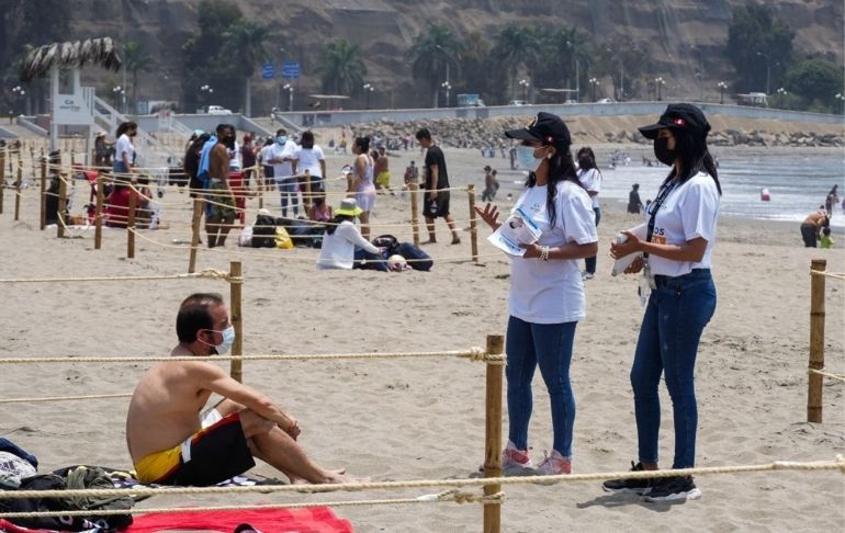 COVID-19: Ciudadanos tendrán que inscribirse en página web para entrar a la playa Agua Dulce