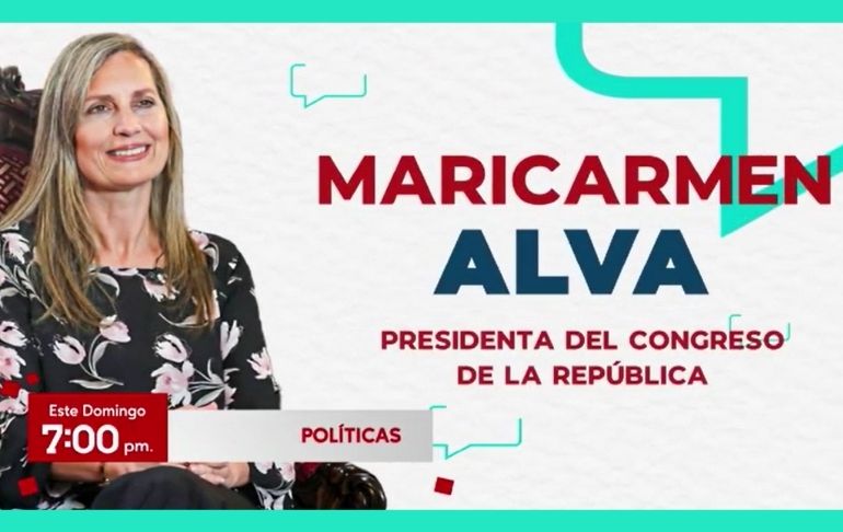 ¡En exclusiva! María del Carmen Alva hablará de todo en entrevista con Carla García en Políticas