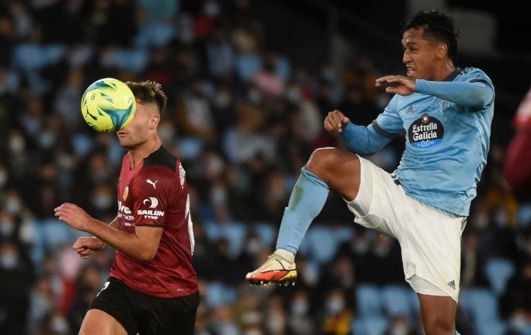 LaLiga Santander: Renato Tapia volvió a jugar un partido oficial con Celta de Vigo