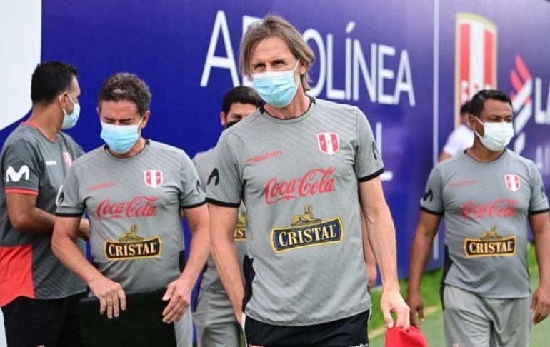 Portada: Ricardo Gareca agradeció a los jugadores extranjeros de la Liga 1 por "colaborar" con la selección peruana