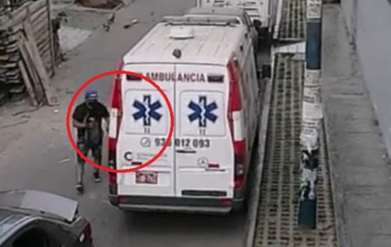 Portada: Santa Anita: delincuentes roban ambulancia usada para atención de pacientes COVID-19