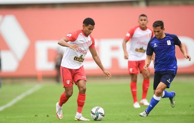 Selección peruana se impuso 2-0 ante Extranjeros de la Liga 1 en partido amistoso