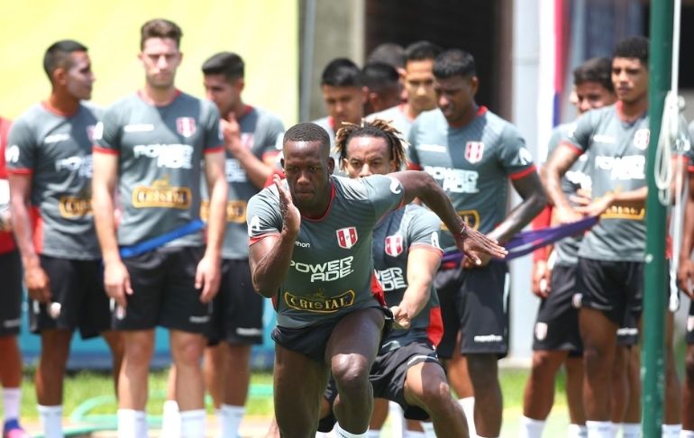 Eliminatorias Qatar 2022: Selección peruana entrenó con el equipo completo en la Videna