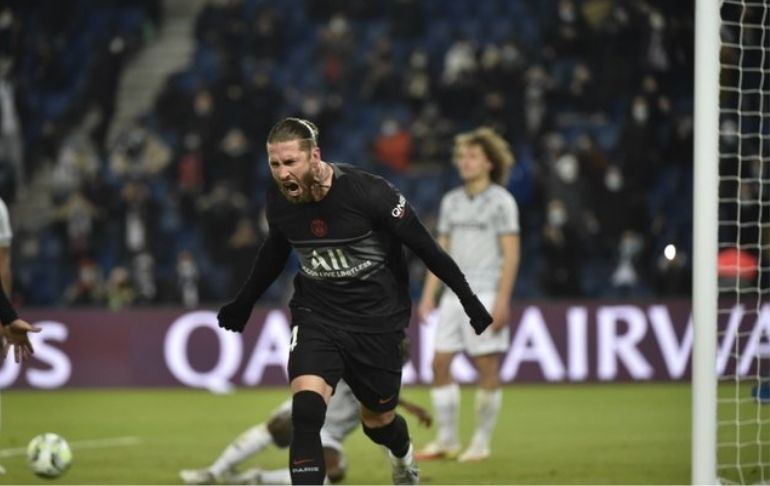 Sergio Ramos anotó su primer gol con París Saint-Germain ante Reims [VIDEO]