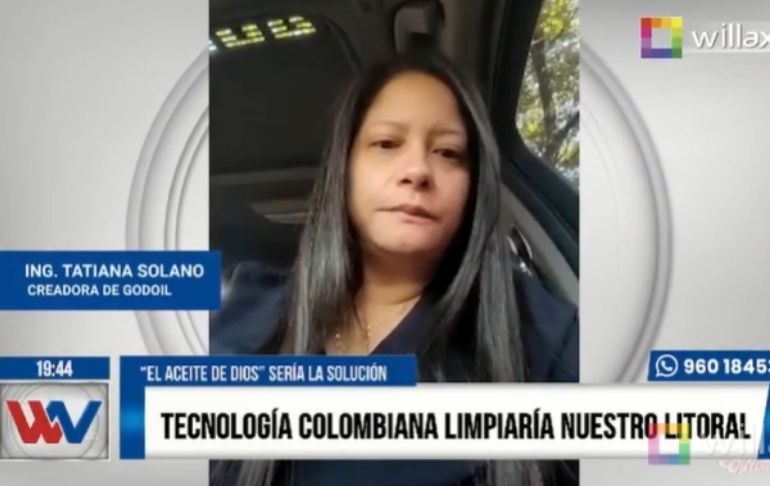 Derrame de petróleo en Ventanilla: Tecnología colombiana limpiaría nuestro litoral