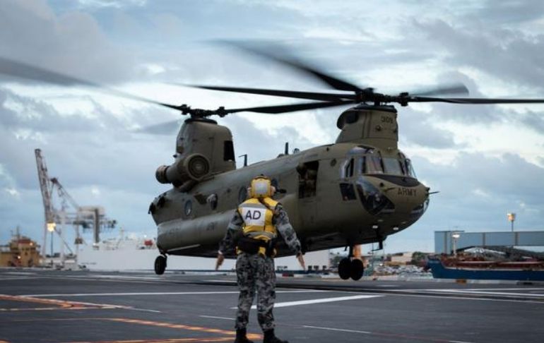 Ayuda humanitaria llega a Tonga 5 días después de la erupción de volcán