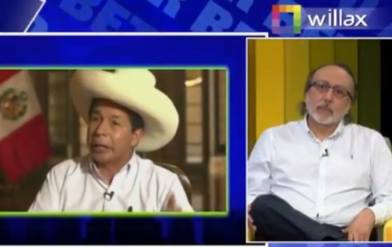 Umberto Jara: "Pedro Castillo está utilizando la ignorancia como una estrategia de impunidad"