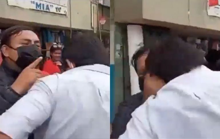 Virú: gerente municipal propinó cabezazo a periodista | VIDEO