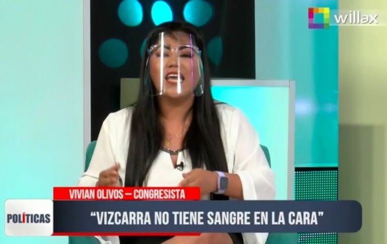 Portada: Vivian Olivos a Martín Vizcarra: "Retírese de la Villa Panamericana y piense en la gente que no tiene un sol en su bolsillo"