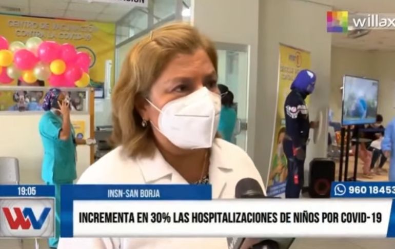 Zulema Tomás: Incrementan en 30% las hospitalizaciones de niños por COVID-19