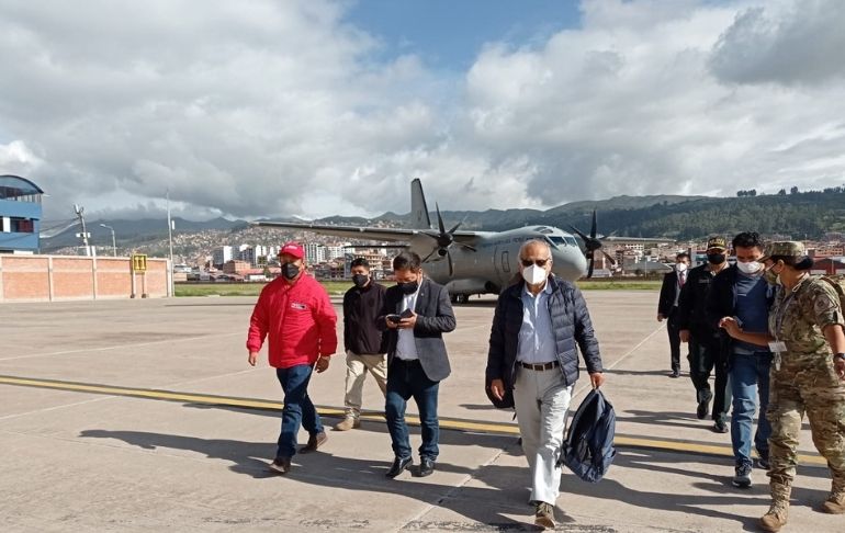 Portada: Aníbal Torres viajó a Cusco para reunirse con comunidad de Ccapacmarca