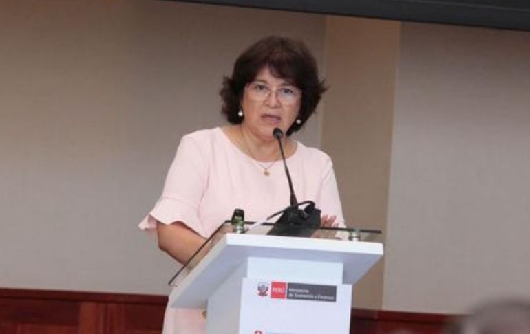 MEF designa a Betty Sotelo como viceministra de Hacienda luego de renuncia Gustavo Guerra García