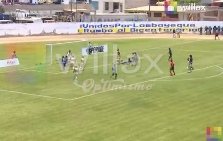Carlos Stein vs. Universitario: Así fue el gol de Jhonny Mena para poner el 1-1 en Lambayeque [VIDEO]
