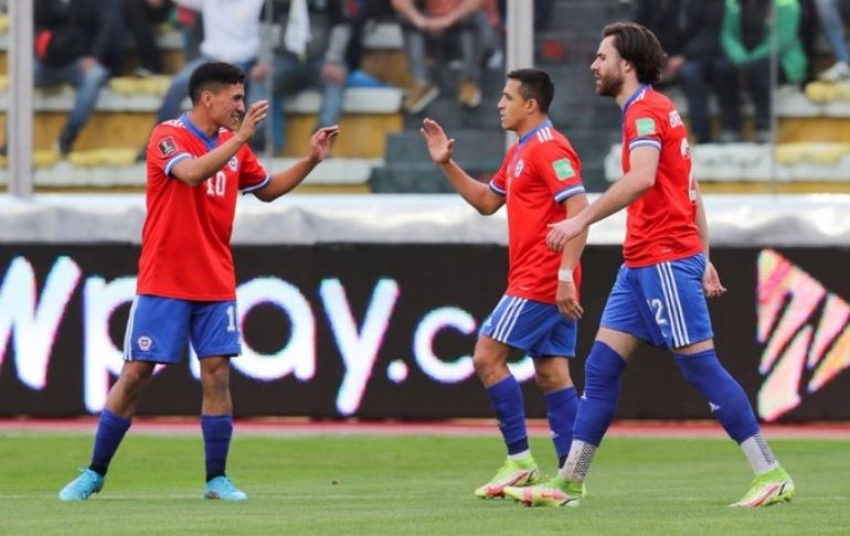 Chile venció 3-2 a Bolivia y sigue con vida en las Eliminatorias Qatar 2022