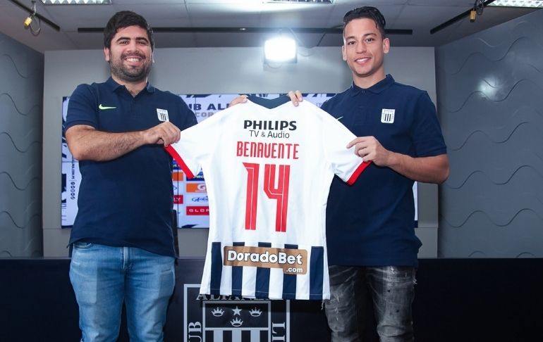 ¡EL CHAVAL YA ES BLANQUIAZUL! Alianza Lima oficializó el fichaje de Cristian Benavente