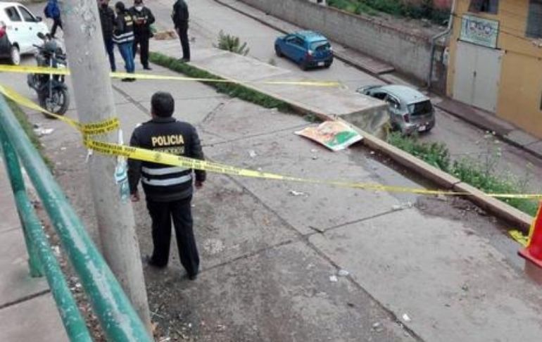 Cusco: hallan partes de un cuerpo humano cercenado en medio de puente