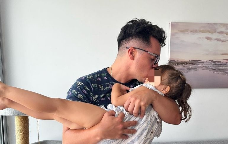 Portada: Juan Víctor Sánchez se reencontró con su hija: "Nunca te dejaré de lado"