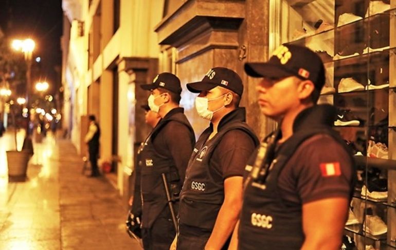 Gobierno anunció declaratoria de estado de emergencia en Lima y Callao por 45 días