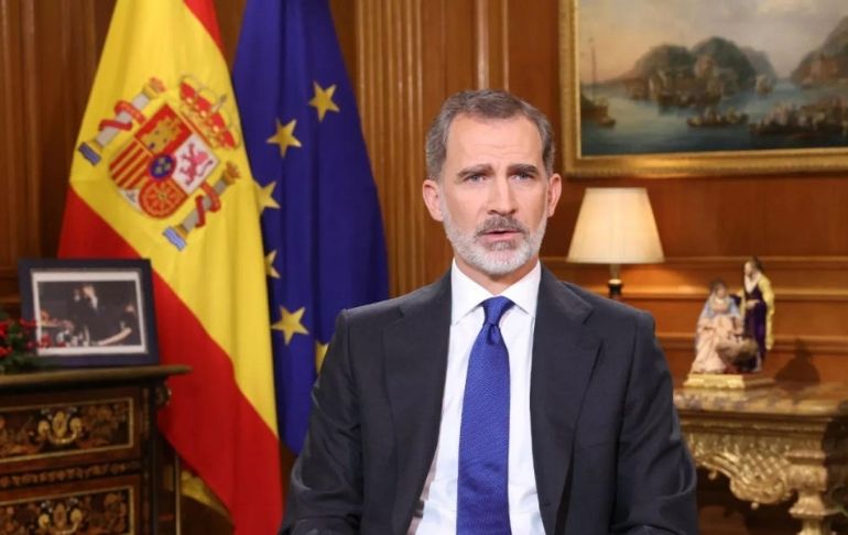 Portada: España: El rey Felipe VI dio positivo a la COVID-19