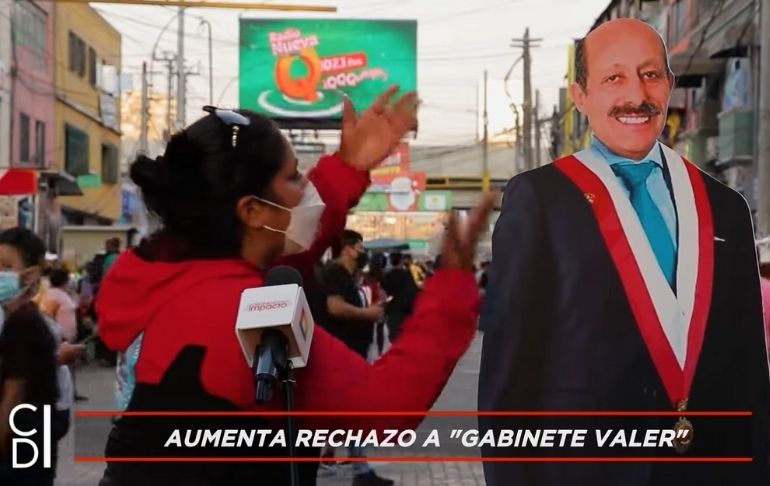 ¿Qué opina el pueblo de Héctor Valer?| VIDEO