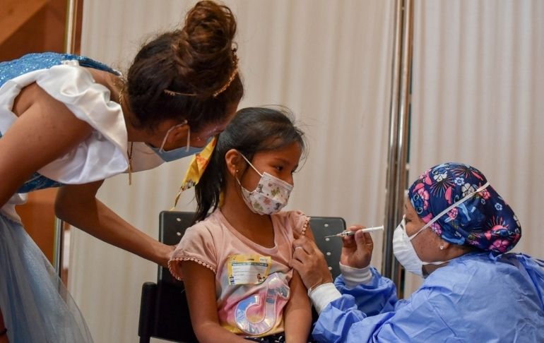 INSN San Borja: Contagios de COVID-19 en niños disminuyen ante el avance de la aplicación de la vacuna