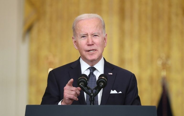 Joe Biden: "Estamos preparados, pase lo que pase en Ucrania"