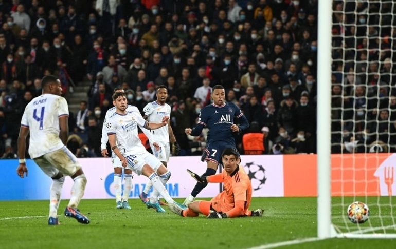 Portada: Champions League: Con gol de Kylian Mbappé, PSG derrotó 1-0 al Real Madrid [VIDEO]