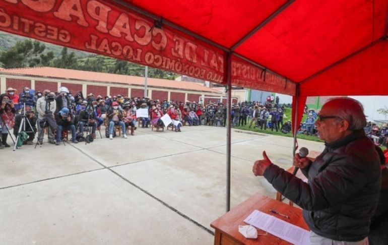 Las Bambas: Comuneros de Chumbivilcas suspenden paro y dan tregua de 45 días tras firma de acuerdos