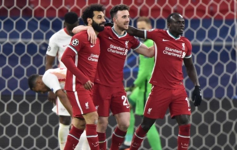Champions League: Liverpool venció 2-0 al Inter de Milán en el duelo de ida por los octavos de final