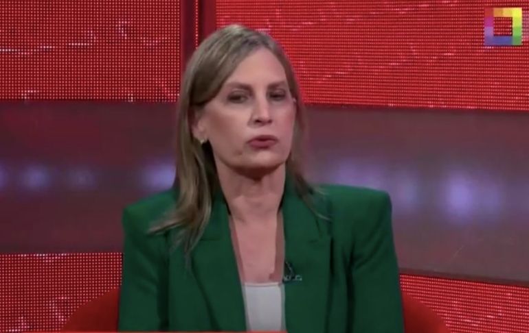 Portada: María del Carmen Alva: "No estoy detrás de la vacancia de Pedro Castillo"