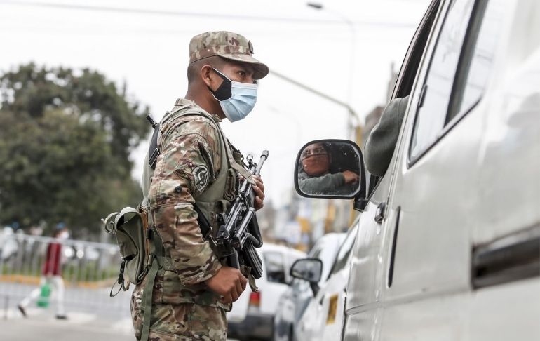 Portada: Premier Aníbal Torres anuncia mayor presencia de policías y apoyo de militares en las calles