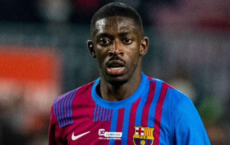 Portada: Barcelona pidió a Xavi Hernández utilizar a Ousmane Dembélé para los partidos oficiales