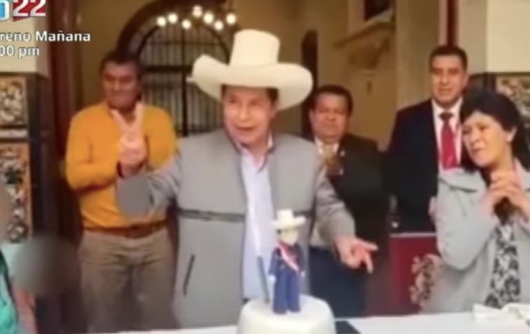 Karelim López también le organizó la fiesta de cumpleaños a Pedro Castillo