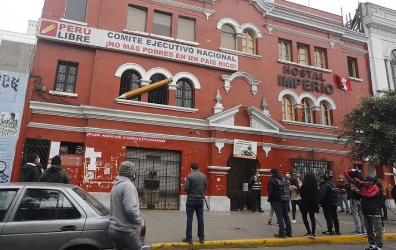 Portada: Local de Perú Libre se compró con el cobro de cupos a comerciantes en Junín