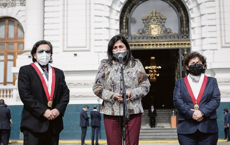 Portada: Partido Morado no dará confianza al nuevo gabinete: "Pedro Castillo debe reflexionar su renuncia"