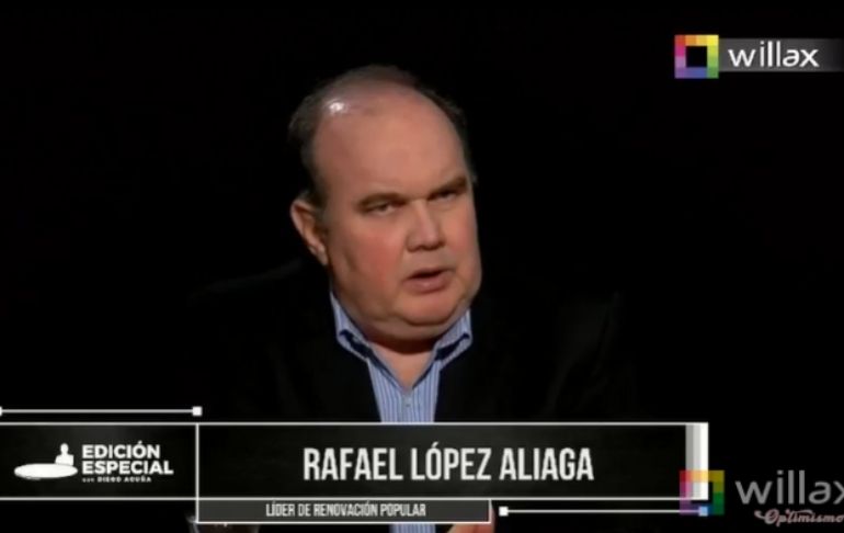 Rafael López Aliaga: Pedro Castillo está ganando tiempo para cerrar el Congreso