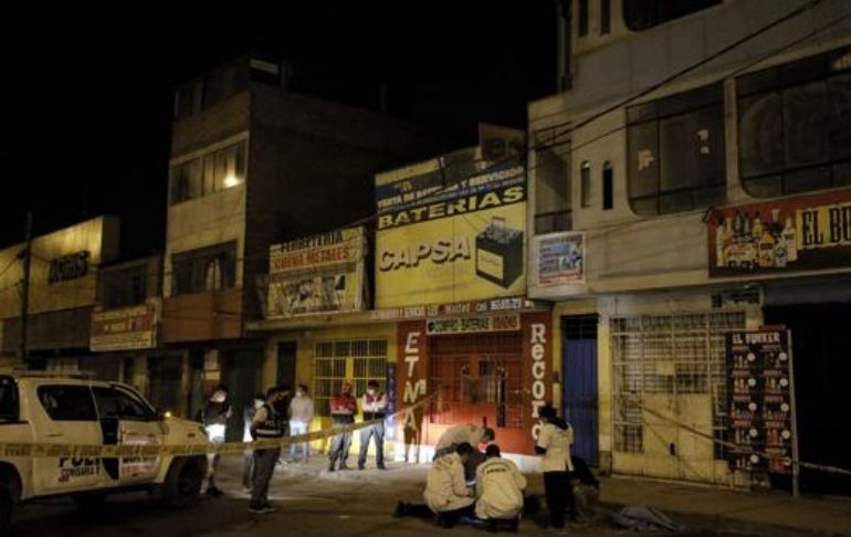 Portada: San Martín de Porres: dos primos fueron asesinados cuando salían de una cantina